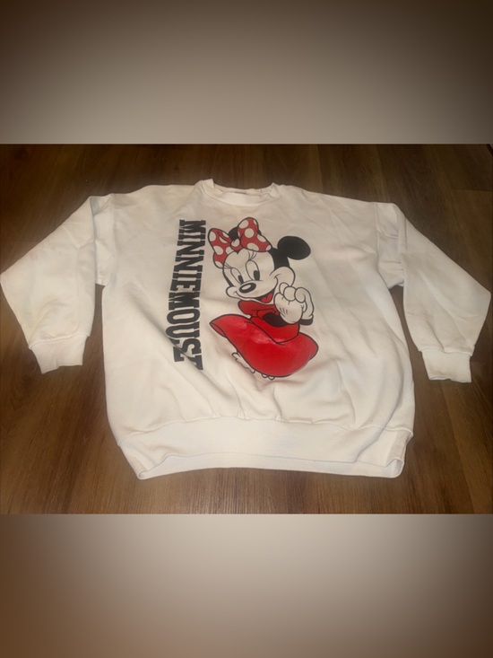 Disney Sweaters - Vintage Disney Minnie Mouse Crewneck Sweater Size XL Made In USA Large 90’s